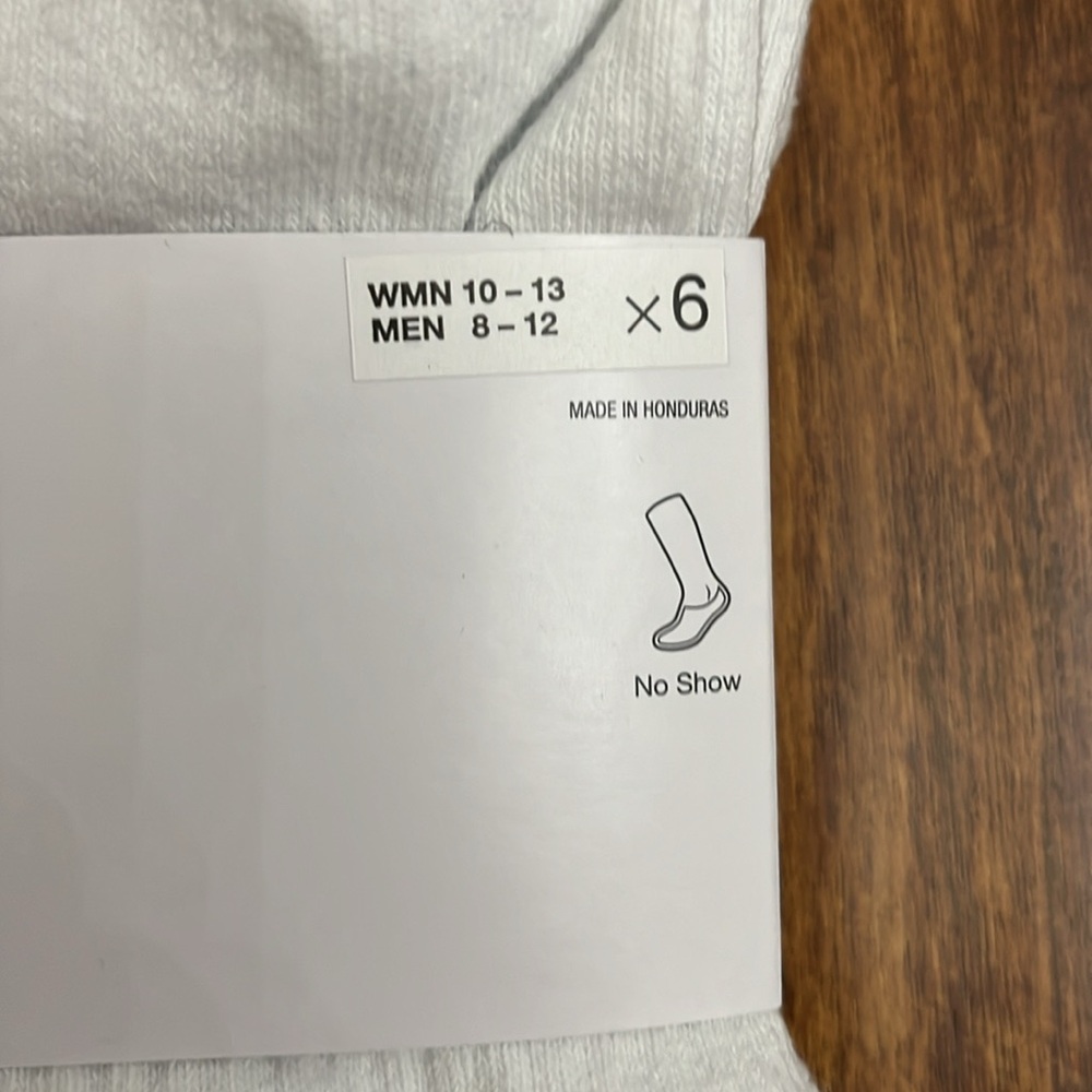 Nike Everyday No Show Cotton Cushioned Socks 6 Pack - Picture 7 of 17